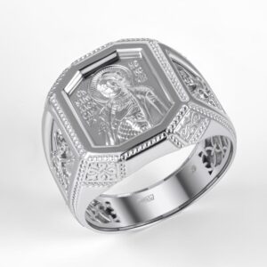 Серебряная печатка