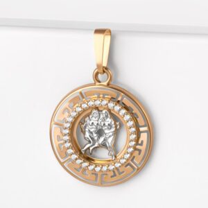 Золотой знак зодиака