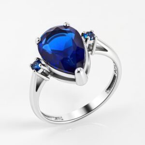 Серебряное кольцо с кварцем