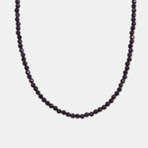 Серебряные бусы с авантюринами