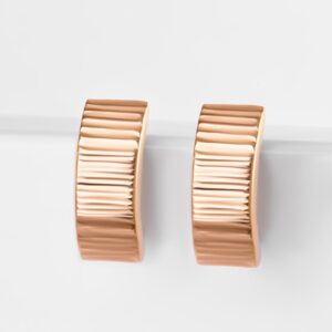 Серьги из красного золота