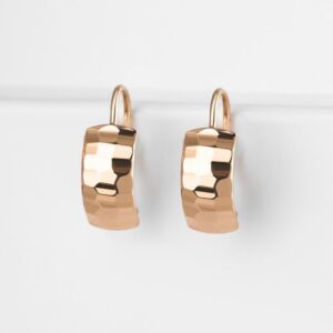 Серьги из красного золота